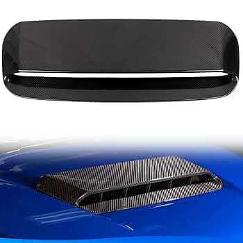 スバル WRX STI レヴォーグカーボン調 フロント ボンネットエアスクープ 10月末入荷予定）スバル レヴォーグ/WRX-STI/S4（型式：VA）専用